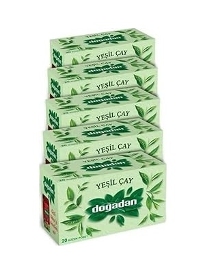 Nacario Doğadan Yeşil Çay Sade 20'li x 9 Adet