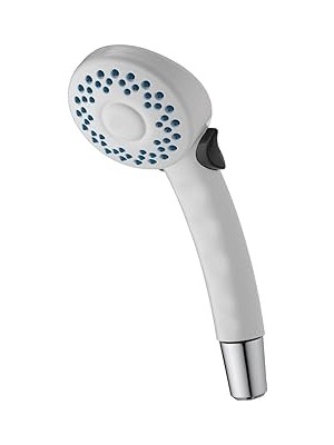 Nacario Faucet Tek Püskürtme El Tipi Duş Başlığı, Beyaz 59462-WHB-PK