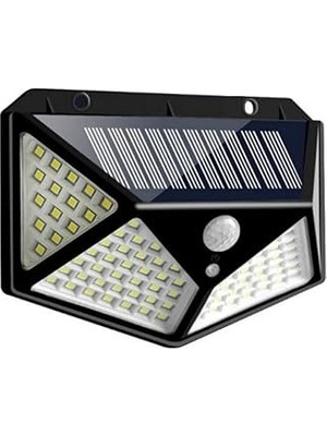 Nacario Mobee 100 LED Dış Mekan Solar Aydınlatma Fotoselli Solar Lamba Hareket Sensörlü Güneş Enerjili Lamb
