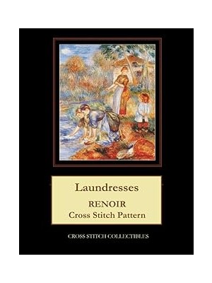 Nacario Independently Published Laundresses: Renoir Cross Stitch Pattern