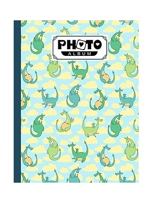 Nacario Photo Album: Dragons Album, Large Photo Albums With Writing Space Memo, Extra Large Capacity Pictur