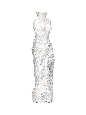 Nacario Büyük Mermer Desenli Venüs Vazo (33 Cm)