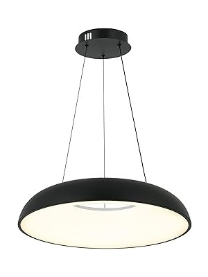 Nacario Lucea Gena 51'lik Ledli Siyah Avize 34W 3000-6000K