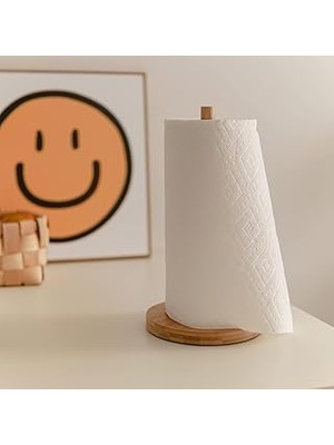 Nacario Bambu 12 cm Yuvarlak Havlu Peçetelik