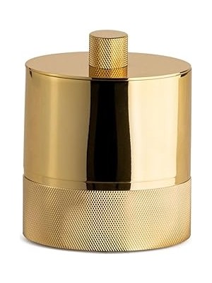 Nacario System Tezgah Üstü Pamukluk Gold Renk 122X63X95 mm Gold