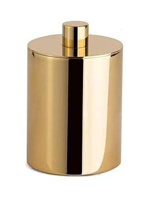 Nacario System Tezgah Üstü Pamukluk Gold Renk 122X80X80 mm Gold