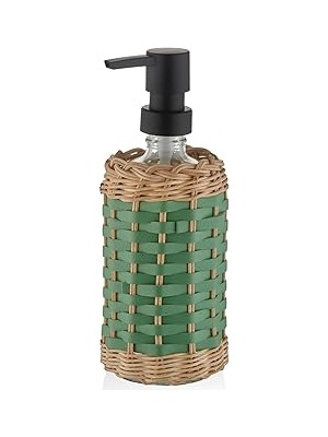 Nacario The Mia Rattan Sıvı Sabunluk Yeşil 483 ml