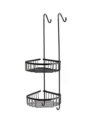 Nacario System Banyo Duş Raf Sistemi Siyah Renk 702X200X294 mm