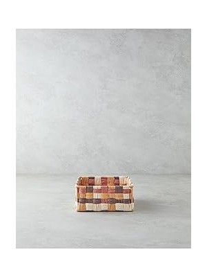 Nacario Square Kağıt Ip Sepet Kahve