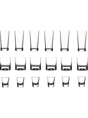Nacario Pasabahce Parça Meşrubat Set 869RVS138116144