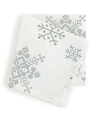 Nacario Pera Peçete 45X45 cm Ekru/yeşil