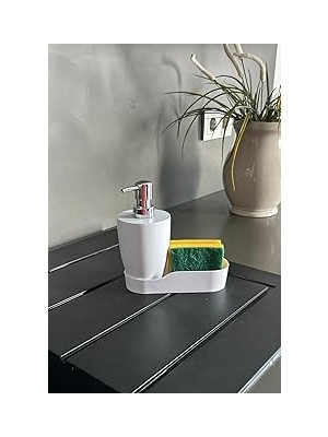 Nacario Nova Pure Hazneli̇ Sivi Sabunluk-Beyaz