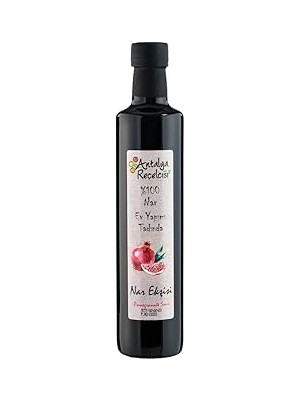 Nacario Antalya REÇELCİSİ%100 Nar Ekşi̇si̇ 500ML Cam Classy