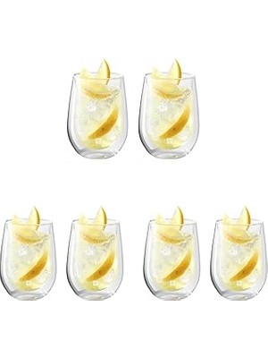 Nacario Zwilling Sorrento Çift Camlı 2'li Meyvesuyu Bardağı Seti - 355 ml 3lü Paket