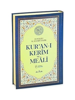Nacario Kuranı Kerim Türkçe Mealli Orta Boy Lacivert - Qr Kodlu, Sesli Dinleme