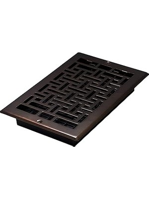 Nacario Grates AJL610W-RB Oriental Duvar Kaydı, 15X25 Cm, Ovuşturulmuş Bronz Kaplama