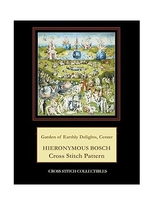 Nacario Independently Published Garden Of Earthly Delights, Center: Hieronymous Cross Stitch Pattern