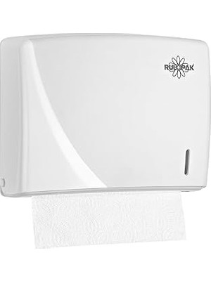 Nacario Rulopak R-1317B Havlu Dispenseri, Plastik, Beyaz