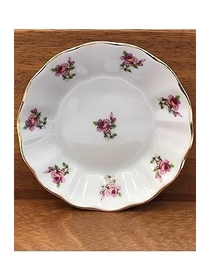 Nacario Porland Beyaz Büyük Mineli Çay Tabağı 12'li 869276D527G72