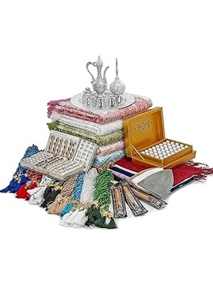 Nacario Ihvan Online Velvet Hac Umre Hediyelik Set - 30 Kişilik