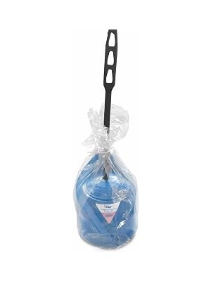 Nacario Tuvalet Fırçası Seti, Mavi, Plastik, Saplı Tasarım