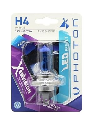 Nacario Photon Diamond Xen 12V Beyaz Ampul H4