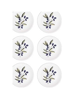 Nacario [marka] Olivos Servis Tabağı 6lı Set 26 cm OVS0003