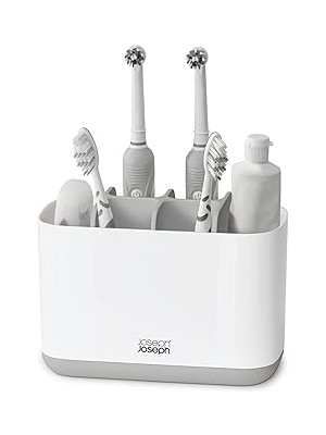 Nacario Joseph Joseph 70510 Easy-Store Büyük Fırçalık, Beyaz/gri