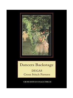 Nacario Independently Published Dancers Backstage: Degas Cross Stitch Pattern