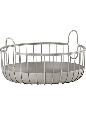 Nacario Zone Denmark Inu Sepet Dia 22 x 8 cm Boz Kahverengi
