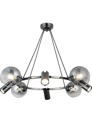 Nacario Lucea Tıerra 4+4 Kobalt Avize 4XGU10+4XE27