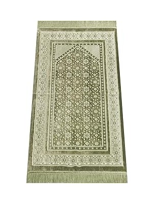 Nacario Ihvan Online Kadife Inci Seccade Velvet Pearl (Yeşil)