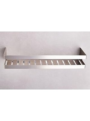 Nacario Duş Raf Sistemi Saten Rengi 98X100X400 mm