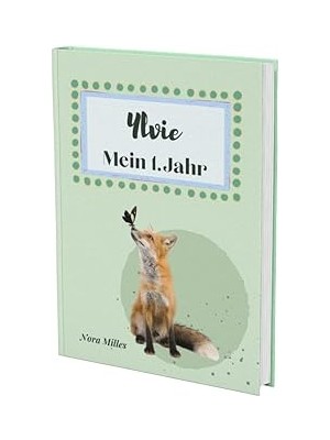 Nacario Ylvie- Mein Erstes Jahr: Supersüßes Babyalbum Personalisiert Für Ylvie. Mit Total Schnuckeligen Tie
