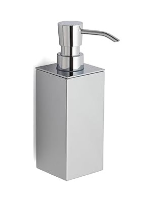 Nacario System Duvara Monte Sıvı Sabunluk Krom Renk 190X60X104 mm