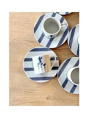 Nacario Girye Desen6 6 Kişilik 12 Parça Kahve Fincanı 90CC 04PPO000646