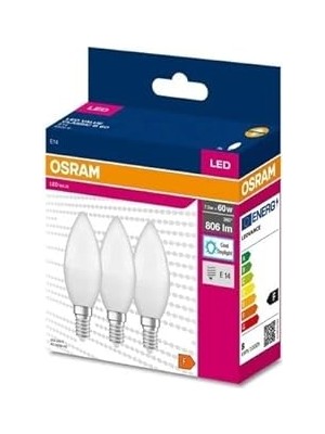 Nacario Ledvalue 75W (60W) 3 Lü LED Mum Ampul Beyaz - 6500K E14