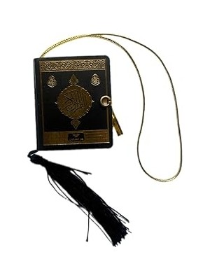 Nacario Araba Icin Mini Kurani Kerim Siyah Renk Kuran