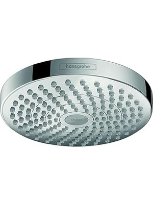 Nacario Hansgrohe Croma Select S 17,78 cm Su Tasarruflu Düşük Akışlı Duş Başlığı 2-Sprey Yağmur, Qui