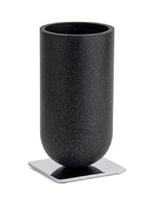 Nacario System Fırçalığı Siyah/krom Renk 143X75X75 mm