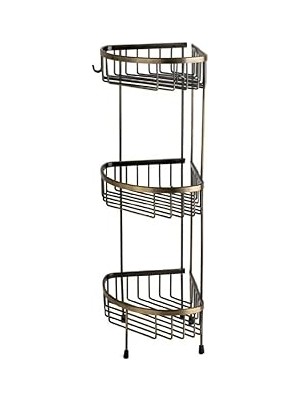 Nacario System Banyo Duş Raf Sistemi Antik Renk 647X196X250 mm
