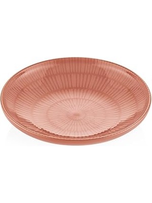 Nacario The Mia Noon Yemek Tabağı 6lı Somon 20 cm