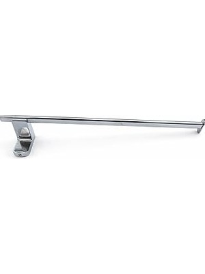 Nacario Havluluk Krom 35 cm Vidalı Duvara Monte Paslanmaz Duvar Tipi Mutfak Banyo Havlu Aparatı
