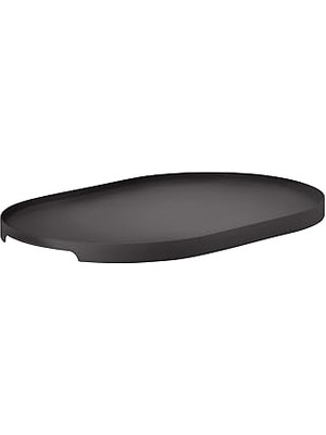 Nacario Zone Denmark Singles Servis Tepsisi, Dekoratif Metal Tepsi, 35 x 23 Cm, Siyah