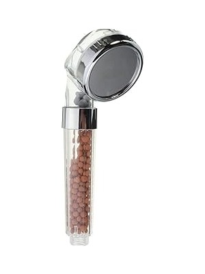 Nacario Buffer®%50 Su Tasarruflu Arıtmalı Doğal Taşlı Banyo El Duş Başlığı