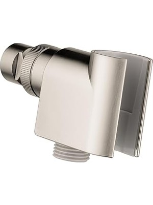 Nacario Hansgrohe Kolay Kurulum El Duş Başlığı Tutucusu Fırçalanmış Nikel, 04580820
