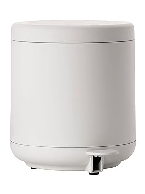 Nacario Zone Denmark Ume Mülleimer/abfalleimer Fürs Badezimmer, 4 Liter, Hellgrau (Soft Grey)
