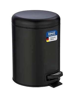 Nacario Wenko Pedallı Kovası Paslanmaz Çelik 5 L. Alassio, Parlak, Parlak Gümüş, 5 Litre, 21 x 24 x 28
