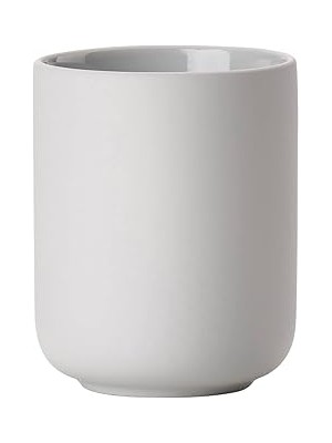 Nacario Zone Denmark Zan Sıva Kabı, Porselen, Gri, 8,3 cm