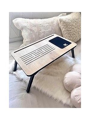Nacario Axolotl Foldaway Telefon Tablet Bölmeli Katlanır Ayaklı Laptop Sehpası Notebook Bilgisayar Çalış